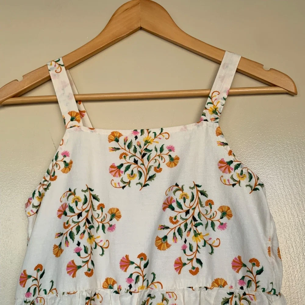 Old Navy Floral Tiered Sundress Girls XL or 14/16 Party Summer Spring